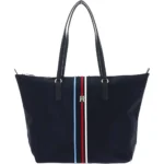 Tommy Hilfiger Ladies Poppy Tote Corp Tote Bag - Navy Blue