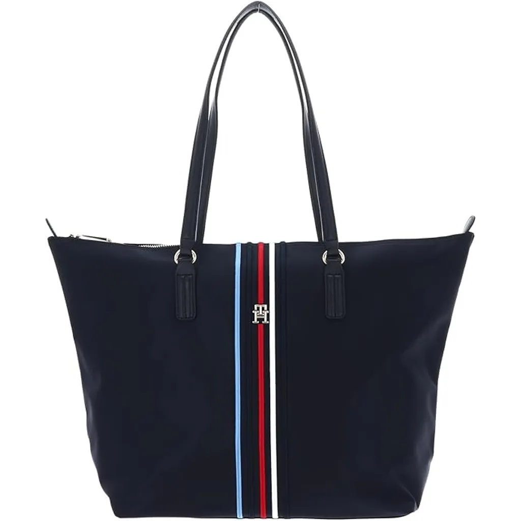 001_20260019 Tommy Hilfiger Ladies Poppy Tote Corp Tote Bag - Navy Blue - الصورة 1