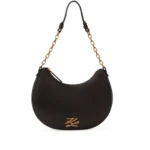 K/Autograph moon shoulder bag - black