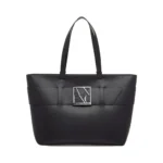 Susy Shopper Tote Bag in Nero