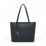 Armani Exchange Shoppers Top Handle Tote Bag - Black