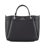 Armani Exchange Medium Top Handle Tote Bag Women - Blk