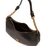 ⁦K/Autograph moon shoulder bag - black⁩ - الصورة ⁦4⁩