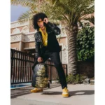 Half Graff Gold Dlxsv Duffle - Image 2