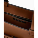 ⁦Susy Shopper Tote Bag in Camel⁩ - الصورة ⁦4⁩