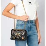 Pinko Bag Mini lady love bag puff magic pins