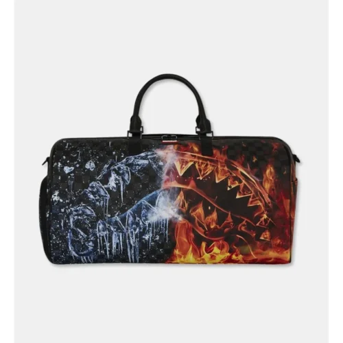 Fire & Ice Shark Duffle Bag