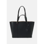 Pinko Women's Carrie Shopper Big Bottled Leather Bag, 37 - Black - Image 2