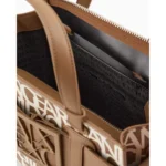 Armani Exchange Medium Tote Bag With Contrasting Detail - Image 3