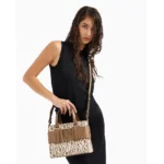 Armani Exchange Medium Tote Bag With Contrasting Detail - Image 4