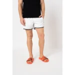 Karl Lagerfild Swimshorts - White / Red - Image 4