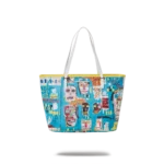OFFICIAL BASQUIAT MITCHELL CREW 1983 TOTE - Image 4