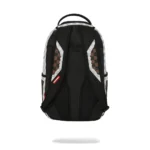 CREAM AND BROWN TEAR CHECK BACKPACK - Image 4