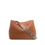 Emporio Armani Medium Grain-leather Tote Bag - Havan - Image 3