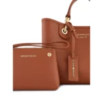 ⁦Medium Myea Shopper Bag With Deer Print⁩ - الصورة ⁦3⁩